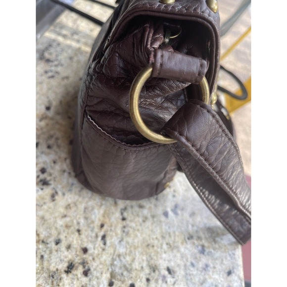 Ampere Creations Faux Leather Brown Crossbody. Adjustable Strap. NEW With Tags! - Picture 4 of 10